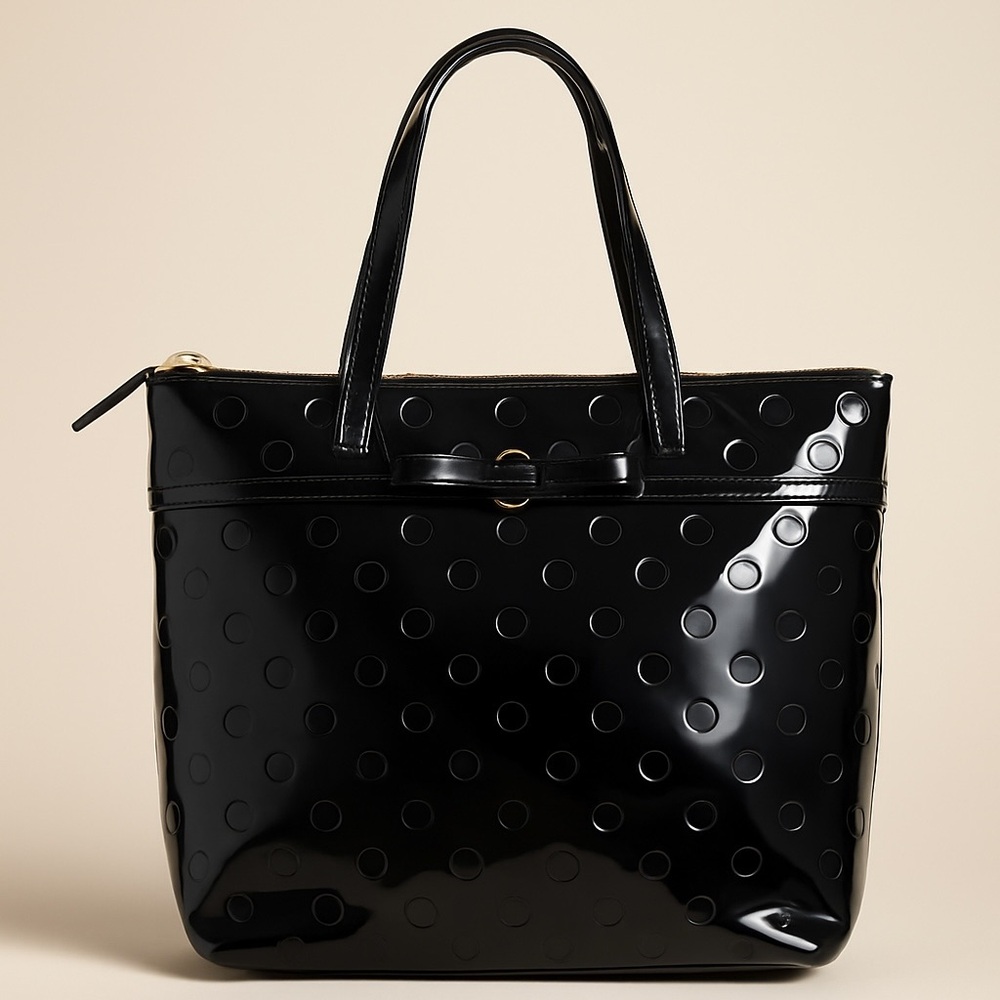 Kate Spade Jeralyn Camellia Street Tote Bag Purse Handbag Embossed Designer